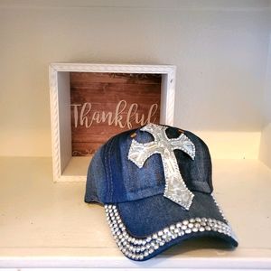 The Cross Blinged Hat